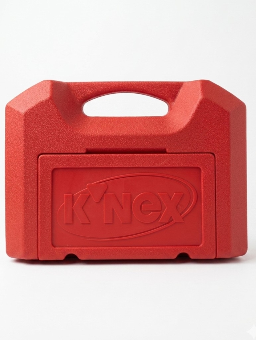 K'Nex Classic Red Storage Case with Mixed Parts Expansion Stash